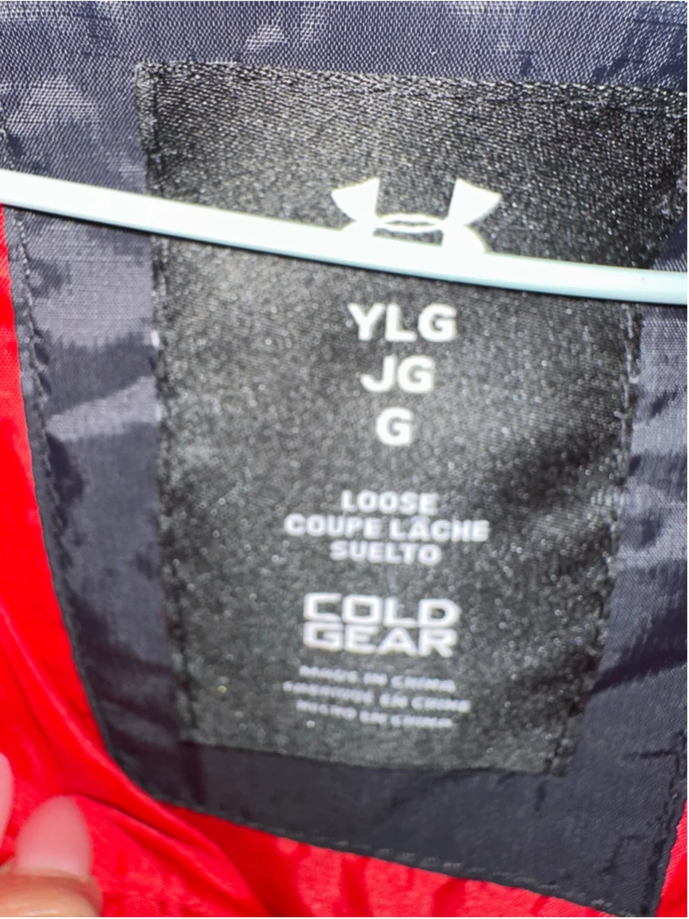 Under Armour Red Boys Large Tuckerman Puffer Jacket NWT Gorpcore Winter